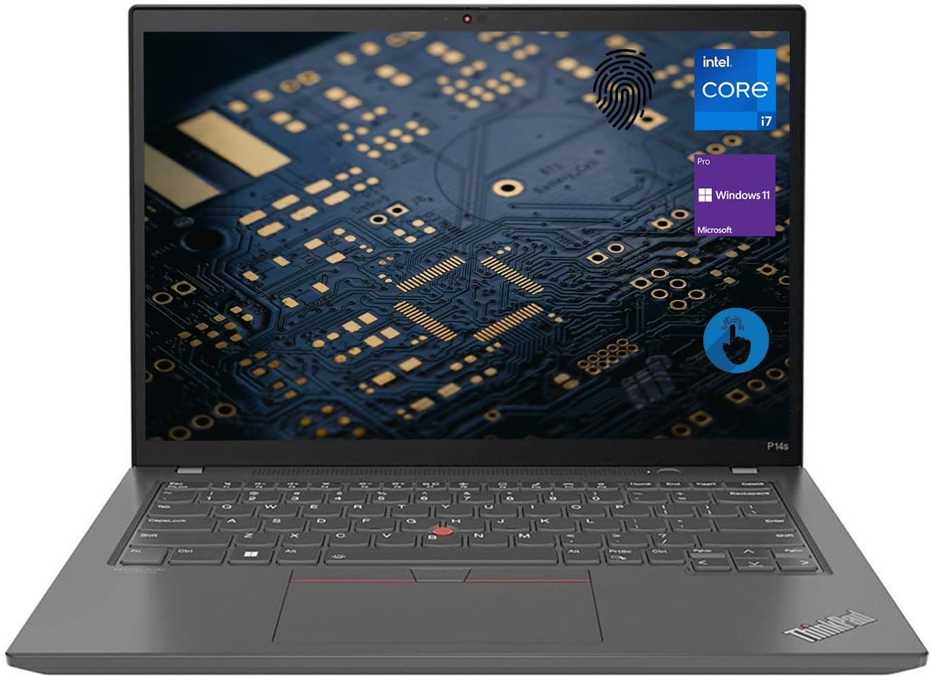 Lenovo ThinkPad P14s Gen 3 Mobile Workstation, 14" FHD+ Touchscreen, Intel i7-1260P, 48GB RAM, 1TB SSD, IR Camera, HDMI, Backlit Keyboard, Fingerprint Reader, Wi-Fi 6, Winodws 11 Pro
