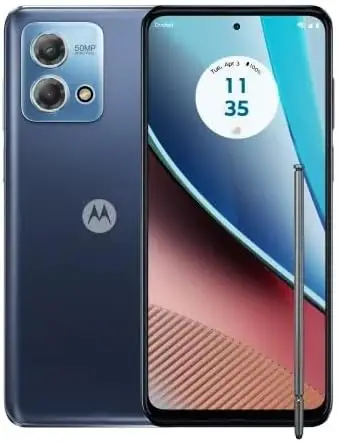 Motorola Moto G Stylus | 2023 | 4+128GB | 50 MP Camera | Unlocked | Midnight Blue (Renewed)