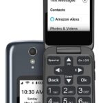 LIVELY Jitterbug Flip2 - Flip Cell Phone for Seniors -Not Compatible with Other Wireless Carriers -Must Be Activated Phone Plan -Graphite
