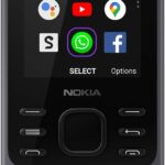 Nokia 6300 4G | Unlocked | International | WiFi Hotspot | Social Apps | Google Maps and Assistant | Light Charcoal