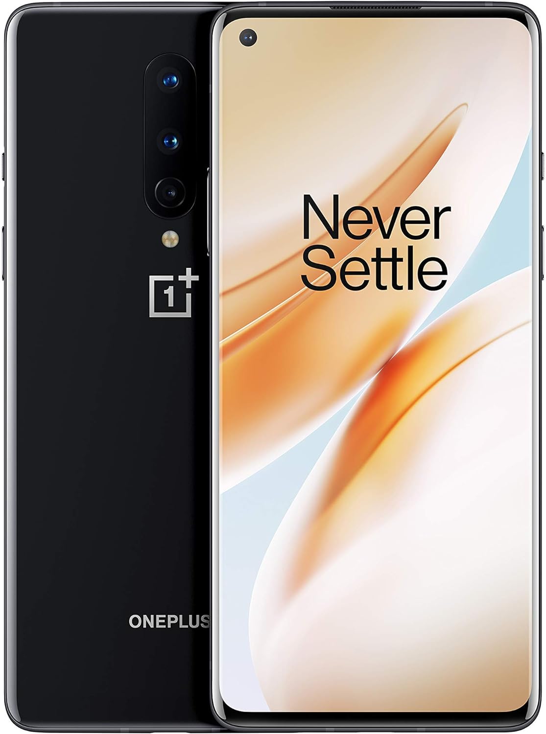 OnePlus 8 (5G) 128GB+8GB(RAM) 90Hz Display (T-Mobile/Sprint Unlocked) IN2017 Single SIM Smartphone - Black (Renewed)