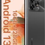 UMIDIGI A15C (8+8GB RAM+128GB ROM) Android 13 NFC Unlocked Cell Phone，48MP Ultra-Clear AI Camera Mobile Phone,5000mAh Battery Smartphone,6.7" HD Full View Display Dual Unlock Phone-Space Gray