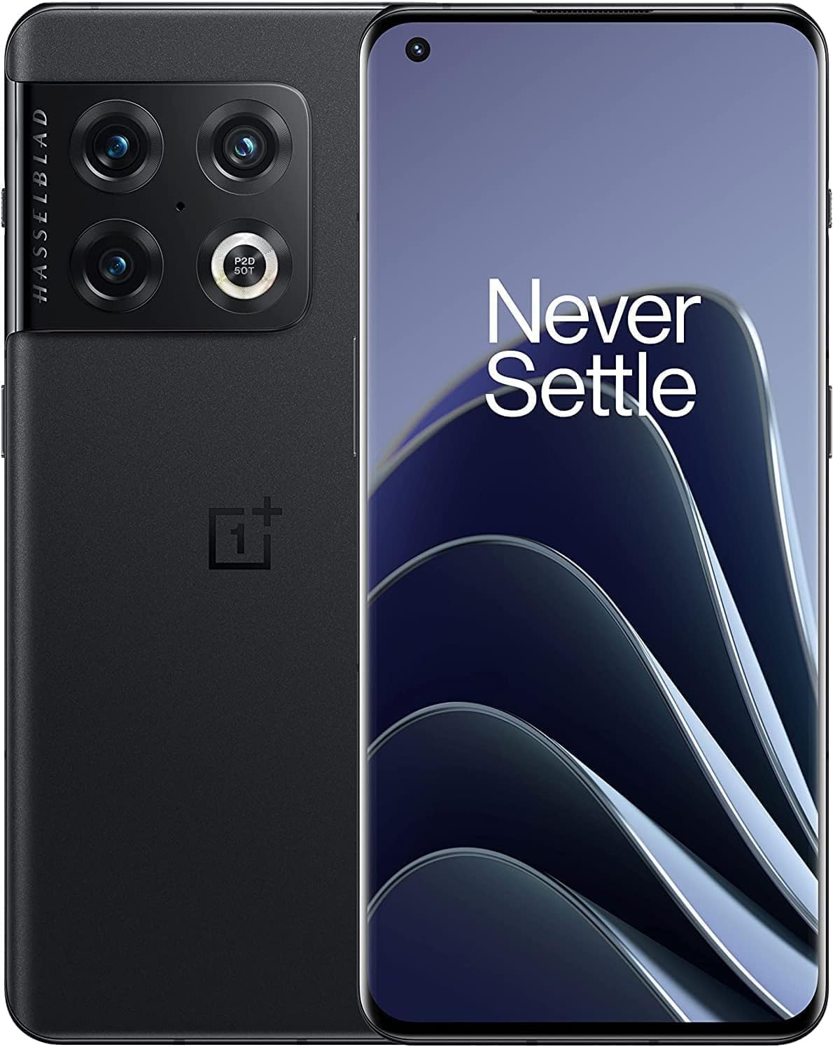 OnePlus 10 Pro 5G, 128GB+8GB RAM, Single SIM, T-Mobile Unlocked Android Smartphone 6.7" 120Hz LTPO 2.0 Display, HyperBoost Gaming Engine - Volcanic Black (with Generic Charger) (Renewed)