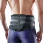 OPPO RW500 Back Support Belt with Lumbar Pad - Breathable Relief for Lower Back Pain, Herniated Disc, Sciatica, Scoliosis and more! (Black, S/M)