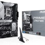 ASUS Z790-P ATX Motherboard with WiFi 6, PCIe 5.0, DDR5, 14+1 Power Stages, 3X M.2, Thunderbolt 4, 2.5Gb LAN