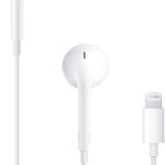 Apple EarPods Headphones with Lightning Connector, Wired Ear Buds for iPhone with Built-in Remote to Control Music, Phone Calls, and Volume