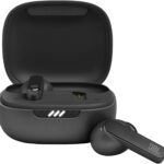 JBL Live Pro TWS 2: 40 Hours of Playtime, True Adaptive Noise Cancelling, Smart Ambient, and Beamforming mics (Black), Small