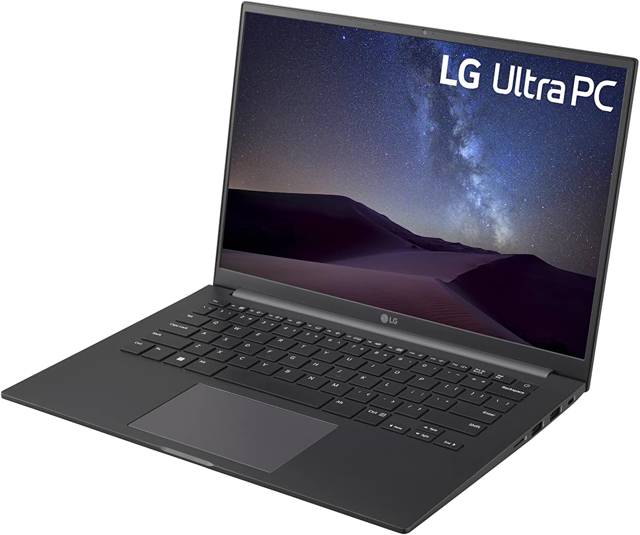LG 14" Ultra Notebook, HW TPM, Windows 11PRO, RYZEN5, 8GB DDR, 512GB SSD, IPS, MIL-STD810G, HDMI, USB-C, USB 3.2, Micro-SD, DC-in, HP-Out, SPK, 72WH Battery