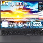 LG Gram 16 Lightweight Touchscreen Business Laptop 2024 Newest, 16" IPS WQXGA 2560 x 1600 Display, 13th Gen Intel 12-Core i7-1360P, 16GB RAM, 1TB SSD, Iris Xe Graphics, Backlit KB, Windows 11 Pro