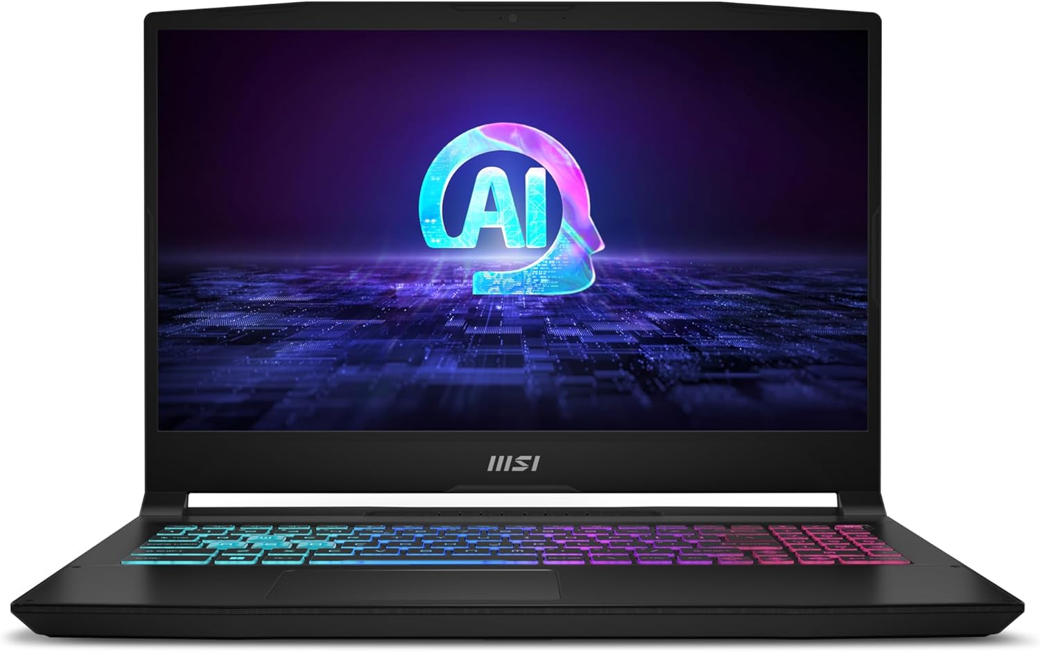 MSI Katana A15 AI 15.6” 144Hz FHD Gaming Laptop: Ryzen 7-8845HS, NVIDIA Geforce RTX 4060, 32GB DDR5, 1TB NVMe SSD, Cooler Boost 5, Win 11: Black B8VF-448US