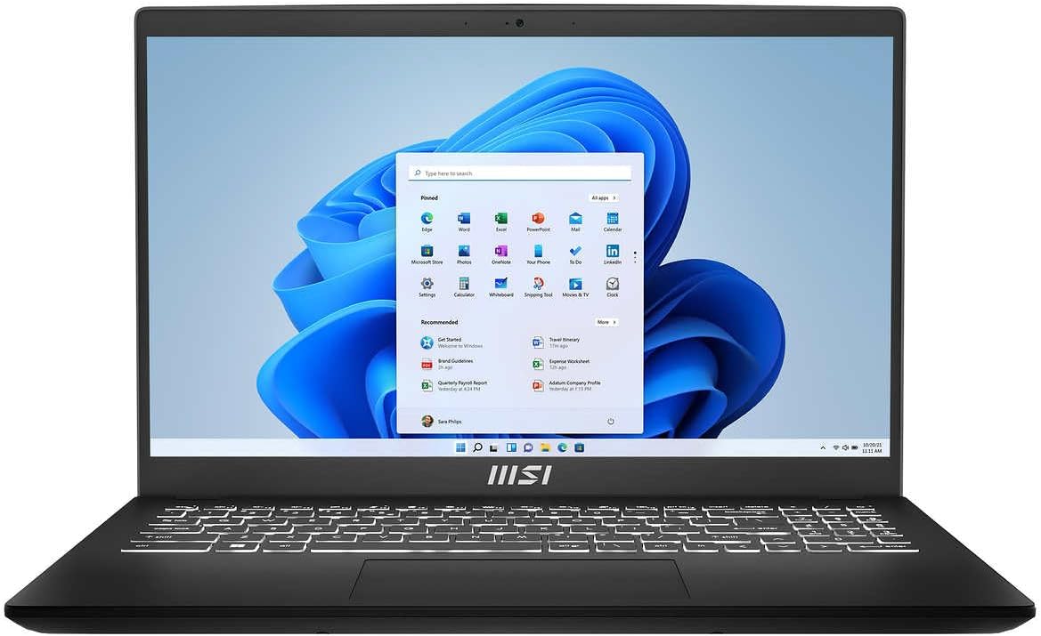 MSI Modern 15 Laptop: 13th Gen Core i9-13900H, 32GB RAM, 1TB SSD, 15.6" Full HD IPS Display, Backlit Keyboard, Windows 11