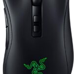 Razer DeathAdder v2 Pro Wireless Gaming Mouse: 20K DPI Optical Sensor, 3X Faster Optical Switch, Chroma RGB, 70Hr Battery, 8 Programmable Buttons - Classic Black