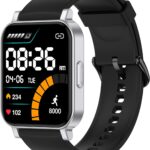 Smart Watch, 41mm Full Touchscreen Fitness Watch, Fitness Tracker with Heart Rate Monitor & SpO2, Sleep Tracker, Step Counter, IP68 Waterproof Pedometer Watch for Women Men