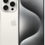 Apple iPhone 15 Pro, 512GB, White Titanium - Unlocked (Renewed Premium)