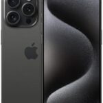 Apple iPhone 15 Pro, 256GB, Black Titanium - Unlocked (Renewed Premium)