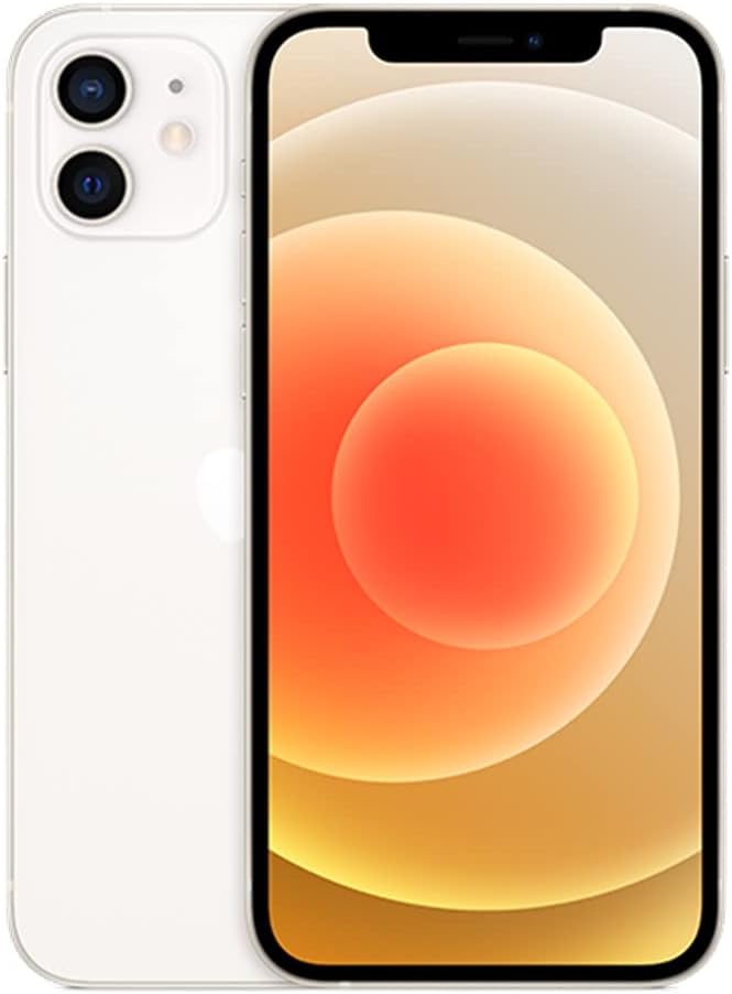 Apple iPhone 12 Mini, 64GB, White - Unlocked (Renewed)