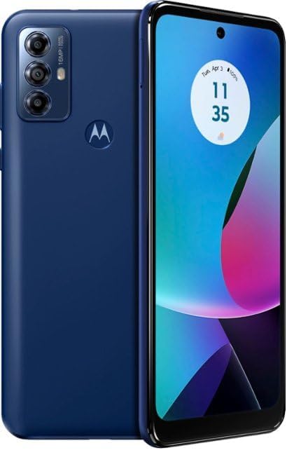Motorola XT2271-5 Moto G Play 2023 6.5'' 3GB RAM 32GB Storage 4G LTE Android Phone, Blue (T-Mobile Locked) (Renewed)