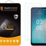 Supershieldz (2 Pack) Designed for Nokia C300 Tempered Glass Screen Protector, Anti Scratch, Bubble Free
