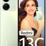 Xiaomi Redmi 13C 4G LTE (128GB + 4GB) Factory Unlocked Global ROM GSM 6.74" 50MP Triple Camera (Tello Mint & Global) + Free Fast Car Charger (Clover Green Global ROM)