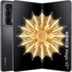 Honor Magic V2 Standard Edition Dual SIM 512GB ROM + 16GB RAM (GSM | CDMA) Factory Unlocked 5G Smartphone (Midnight Black) - International Version