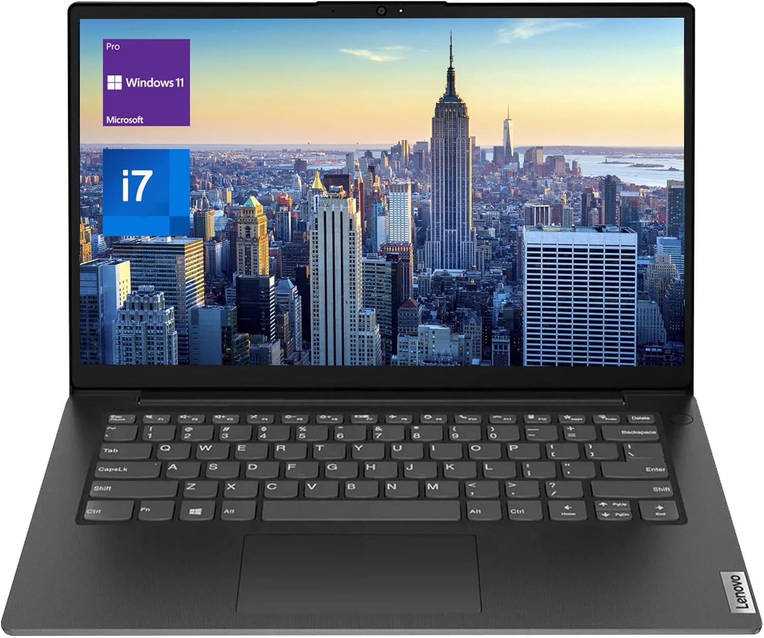 Lenovo V14 Gen 3 Business Laptop, 14" FHD Display, i7-1255U, 40GB RAM, 1TB SSD, Wi-Fi 6, Bluetooth, HDMI, RJ-45, Webcam, Windows 11 Pro, Black