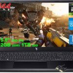 ACER Nitro 5 Gaming Laptop | 15.6/ FHD 144Hz | 12th Gen Intel 12-Core i5-12500H (>i7-11800H) | 32GB DDR4 1TB SSD | GeForce RTX 3050 4GB | Backlit Thunderbolt USB-C Win11Pro + 32GB MicroSD Card