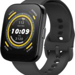 Amazfit Bip 5 Smart Watch 46mm, GPS, Bluetooth Calling, 10-Day Battery, Step Tracking, Heart-Rate Monitoring & VO2 Max, Sleep & Health Monitoring, Alexa Built-in, AI Fitness App(Black)