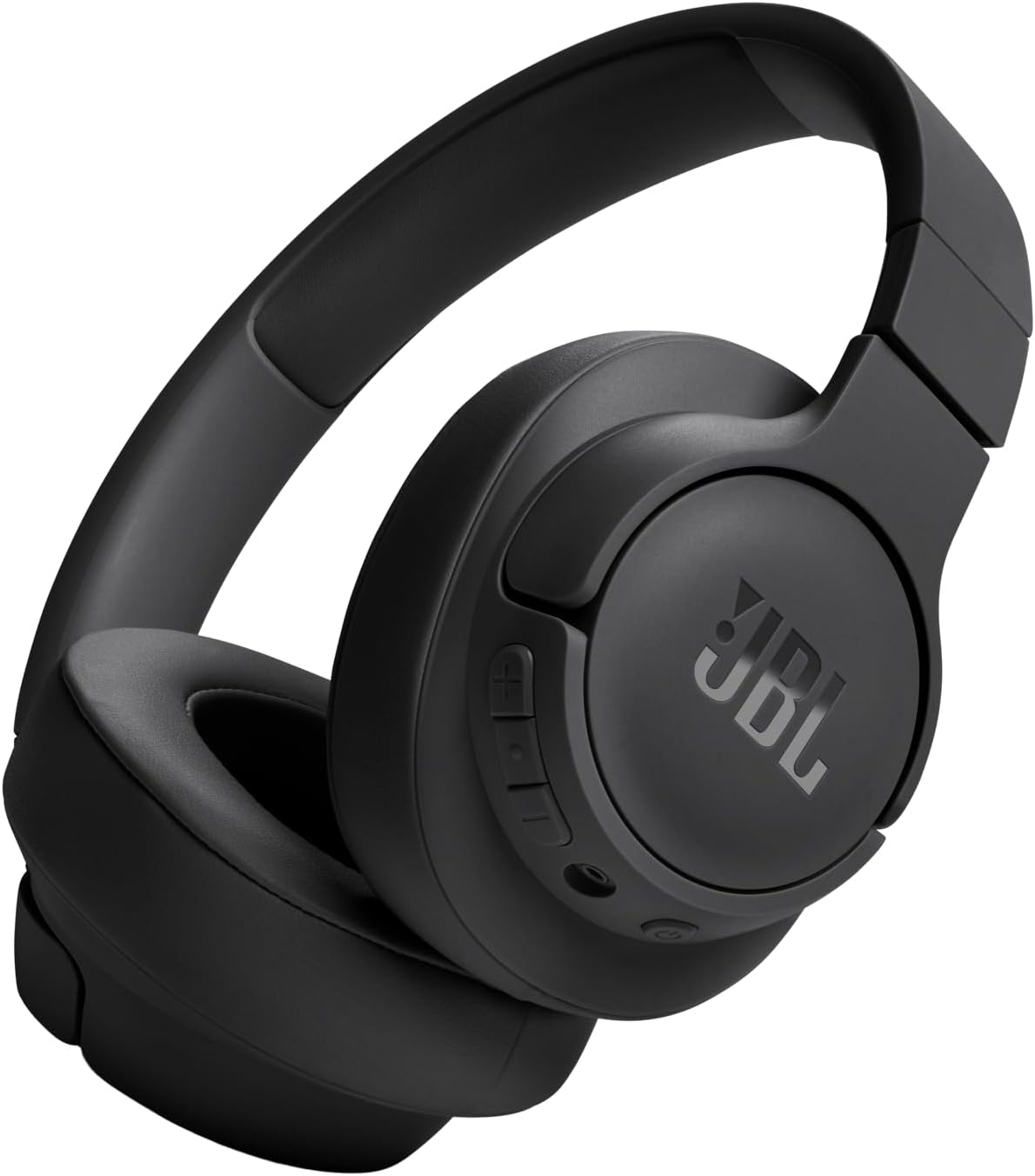 JBL TUNE 720BT - Wireless over-ear headphones Pure Bass sound, Bluetooth 5.3, Up to 76H battery life and speed charge, Lightweight, comfortable and foldable design (Black)