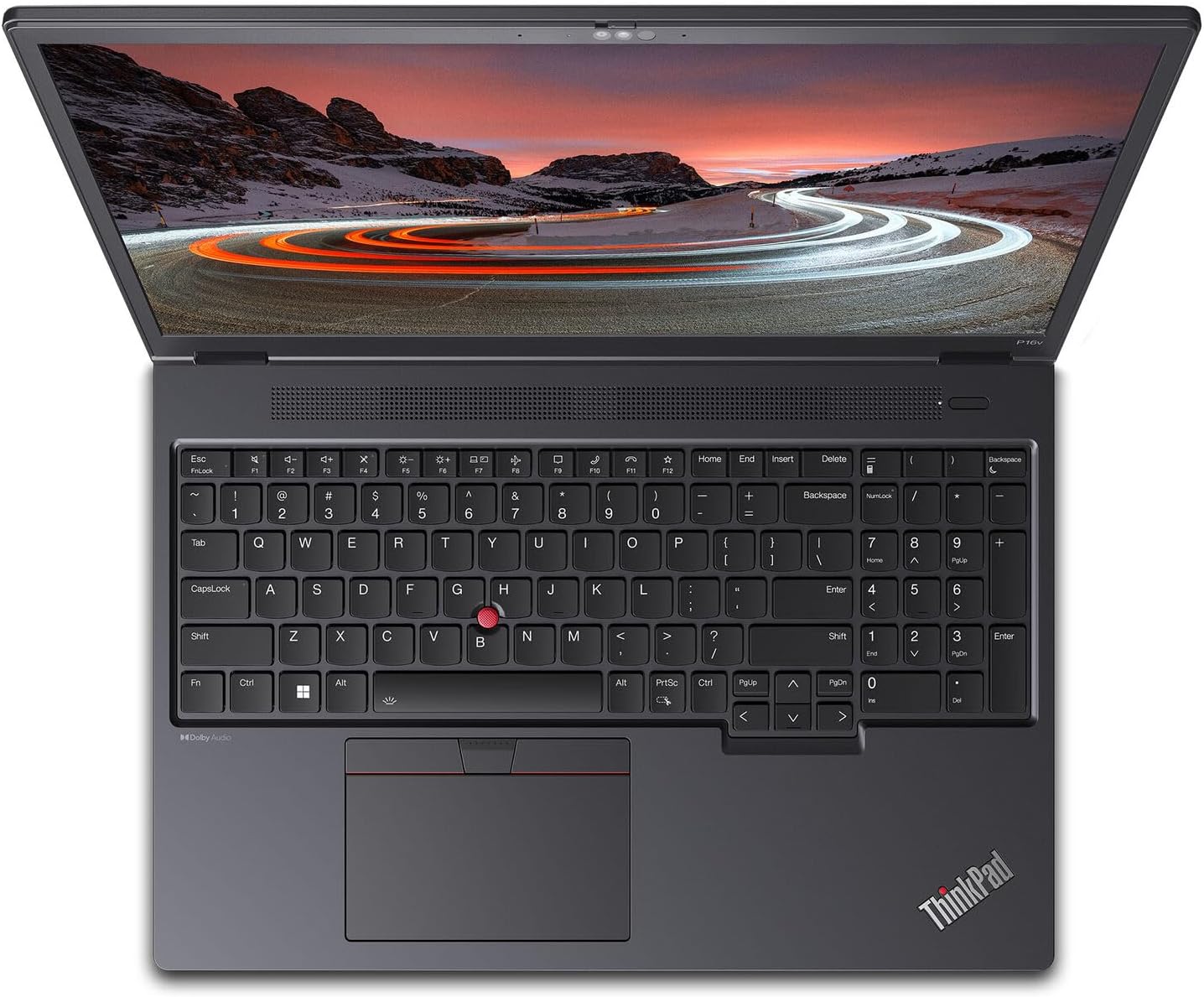 Lenovo ThinkPad P16v Gen 1 Intel Core i9-13900H vPro, 14C, 16" WUXGA (1920 x 1200), IPS, 300 nits, 64GB RAM, 4TB SSD, NVIDIA RTX 2000 Ada Backlit KYB, Fingerprint Reader, Windows Pro