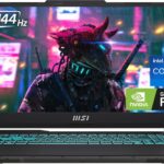 MSI Cyborg 15 Gaming Laptop, 15.6" 144Hz FHD IPS Display, 10-Core Intel Core i7-12650H, NVIDIA Geforce RTX 4060, 32GB DDR5 RAM, 2TB NVMe SSD, Backlit Keyboard, HDMI, USB-C, Win 11, w/CUE Accessories
