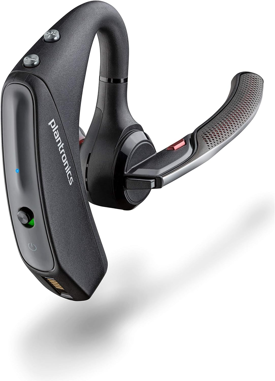 Plantronics - Voyager 5200 (Poly) - Bluetooth Over-the-Ear (Monaural) Headset - Compatible to connect to Cell Phones - Noise Canceling