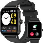 Smart Watch for Men Women (Answer/Make Calls/AI Voice Control) 1.91" for Android Phones iPhone Samsung Compatible IP68 Waterproof/Heart Rate/Sleep Tracker/116 Sport Modes.
