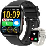 Smart Watch for Men Women Fitness: Running Smart Watches for Men Digital Mens watches Make/Answer Call Waterproof Smartwatch Android Phones iPhone Samsung Compatible Heart Rate Monitor Step Tracker