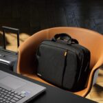 tomtoc Multi-functional Laptop Briefcase Business Shoulder Bag for 17.3 Inch ASUS ROG Zephyrus S, The Razer Blade Pro 17, More HP Dell Acer 17-inch Laptops, Water-Repellent Protective Messenger Bag